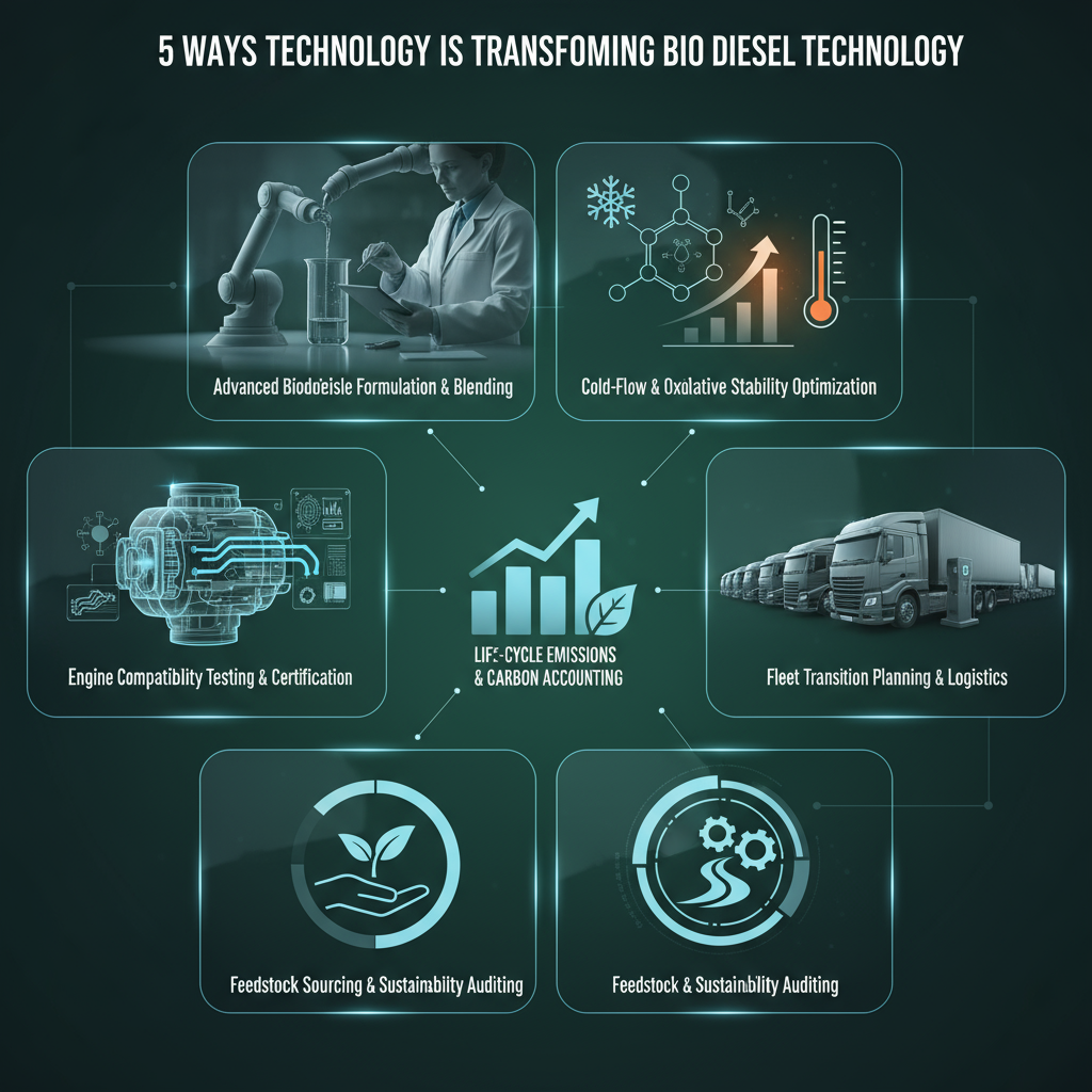 Image about 5 Ways Technology is Transforming Bio Diesel Technology