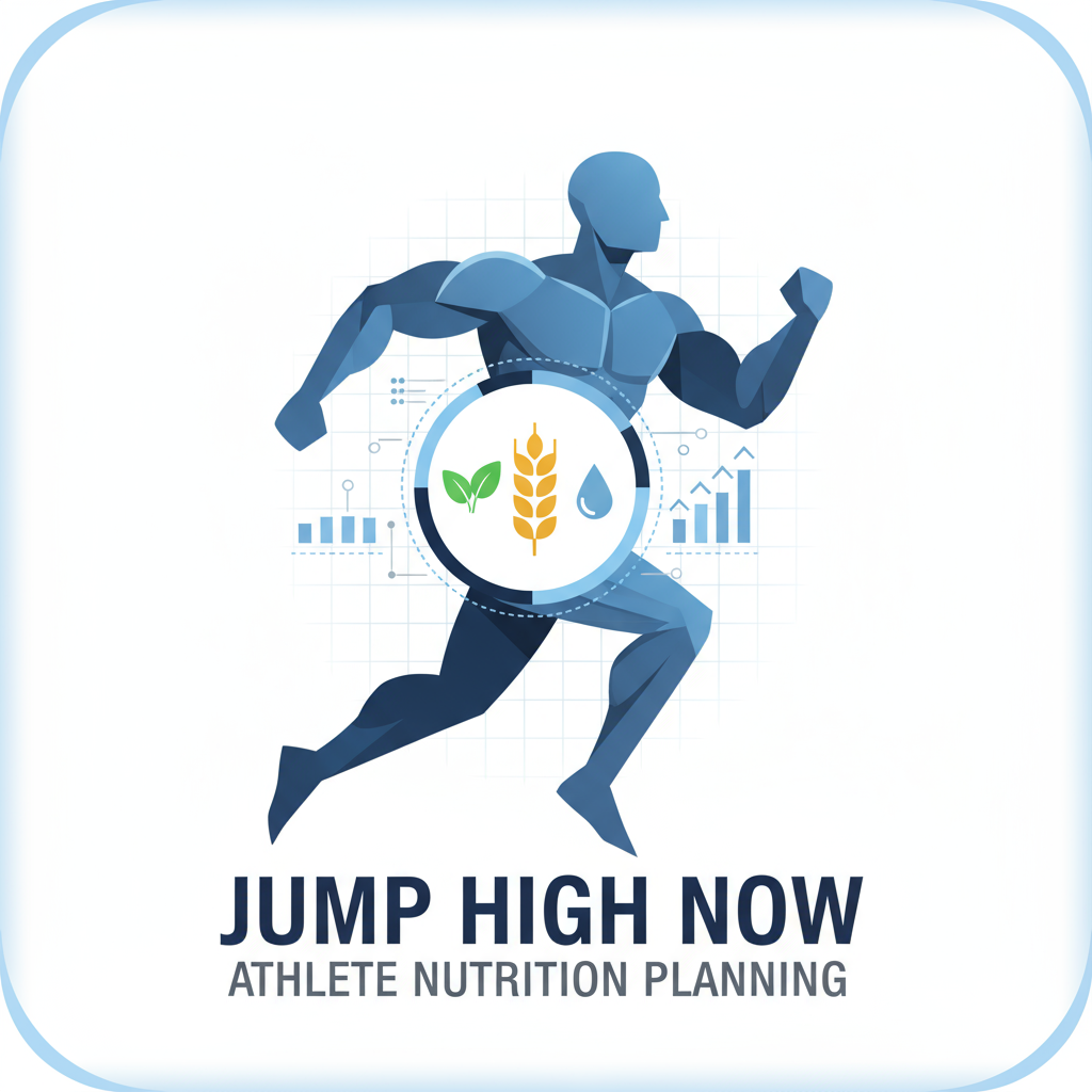 Athlete nutrition planning icon